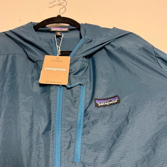 NEW Patagonia Houdini Jacket | Men’s windbreaker hooded fall rain proof jacket - Picture 2 of 5